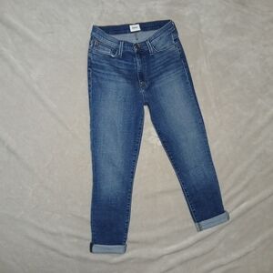 Hudson Jeans Dark Blue Cropped Women's Jeans